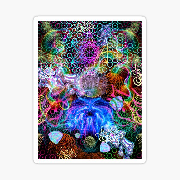 Closed Eyes Hallucinations Merch Gifts for Sale Redbubble