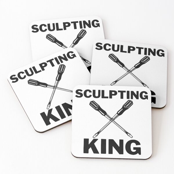 Item preview, Sculpting King Funny T-shirt men gift Dad gift designed and sold by InnovantDesigns.