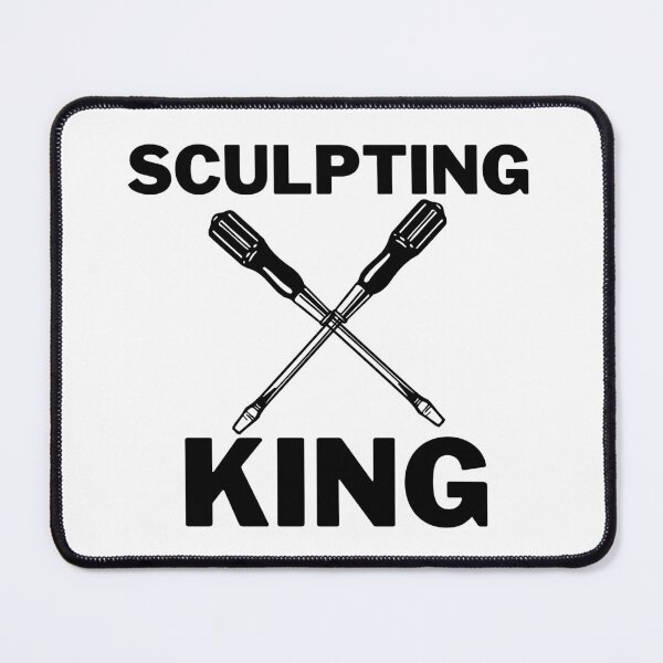 Item preview, Sculpting King Funny T-shirt men gift Dad gift designed and sold by InnovantDesigns.