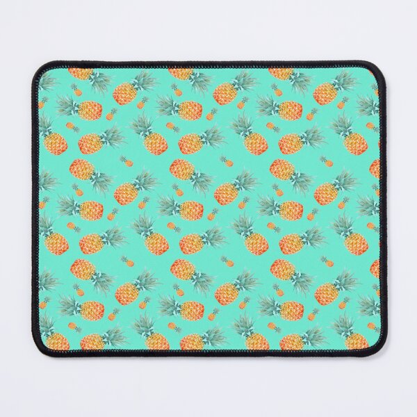 Item preview, Beautiful Yellow Pineapples on Green Background Pattern designed and sold by RafaelLima7.