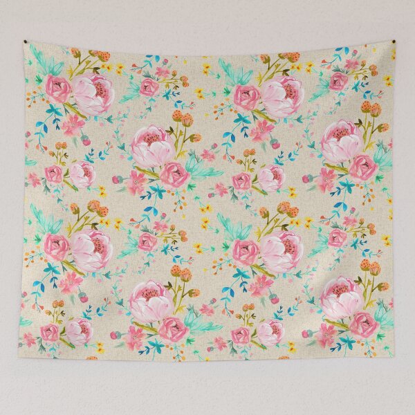 Item preview, WATERCOLOR GARDEN designed and sold by Petit Faon Prints.