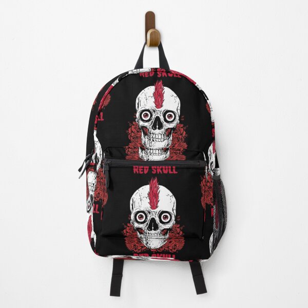 Item preview, Red skull with red roses Halloween 2021 designed and sold by Goozy Outfits.