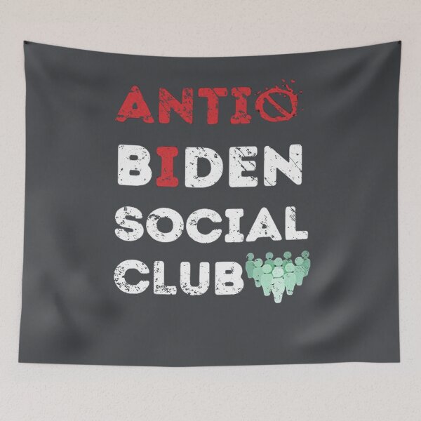 Item preview, Anti Biden Social Club  designed and sold by FunnySerious.