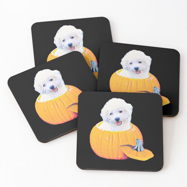 Item preview, Maltese Halloween Pumpkin for Maltese Lovers   designed and sold by Mochi-Merch.