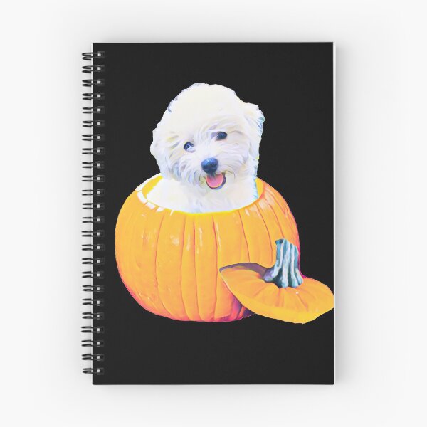 Item preview, Maltese Halloween Pumpkin for Maltese Lovers   designed and sold by Mochi-Merch.