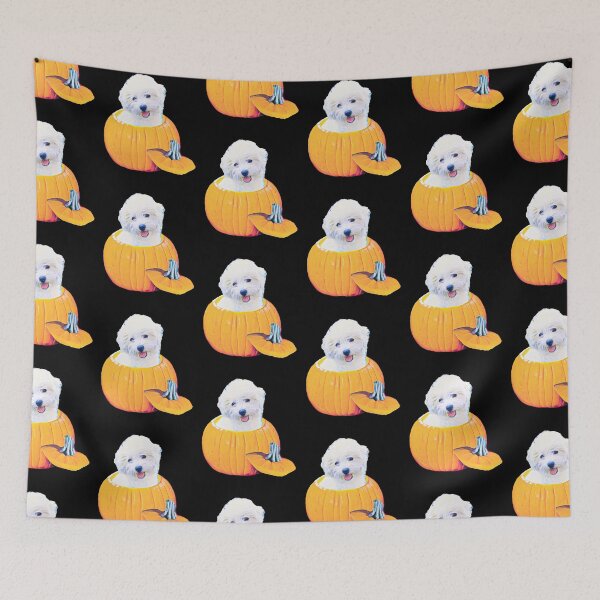 Item preview, Maltese Halloween Pumpkin for Maltese Lovers   designed and sold by Mochi-Merch.