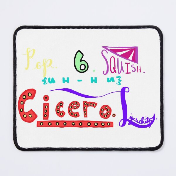 Item preview, Pop, Six, Squish, Uh-hu, Cicero, Lipschitz  designed and sold by AddyCats.