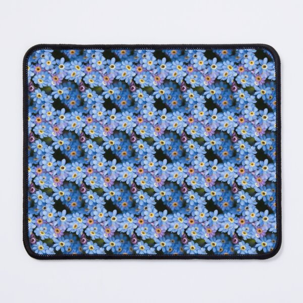 Item preview, Forgetmenots pattern designed and sold by LittleBettyMakes.