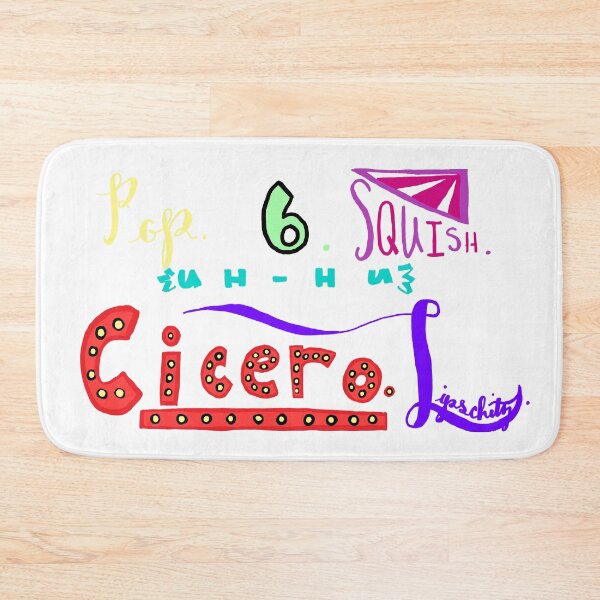Item preview, Pop, Six, Squish, Uh-hu, Cicero, Lipschitz designed and sold by AddyCats.
