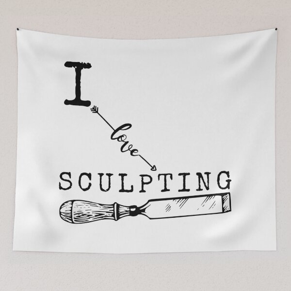 Item preview, I love Sculpting Funny T-shirt men gift women gift designed and sold by InnovantDesigns.