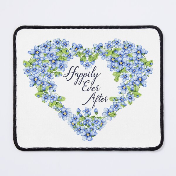 Item preview, Happily ever after forgetmenot heart designed and sold by LittleBettyMakes.