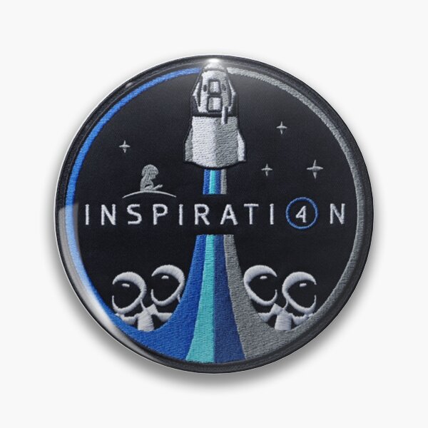 Item preview, SpaceX Inspiration4 Badge designed and sold by HQShirts.
