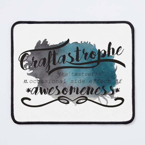 Item preview, Craftastrophe - Blue grey designed and sold by LittleBettyMakes.