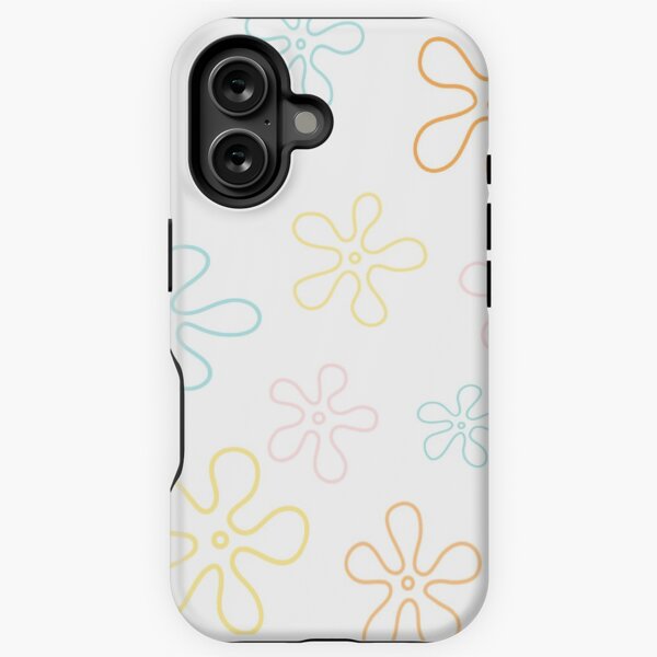 Vista previa del artículo con la obra «Diseño de flores de Bob Esponja», diseñado y vendido por opalbeach.
