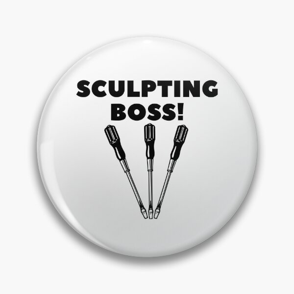 Item preview, Sculpting Boss Funny T-shirt men gift women gift designed and sold by InnovantDesigns.