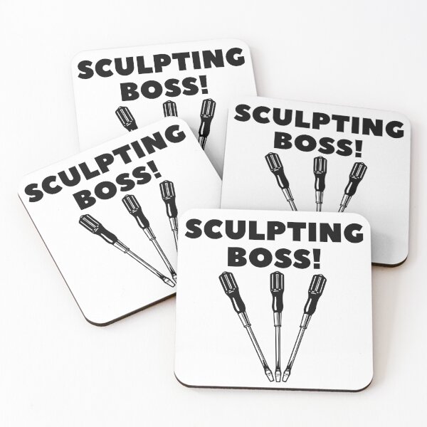 Item preview, Sculpting Boss Funny T-shirt men gift women gift designed and sold by InnovantDesigns.