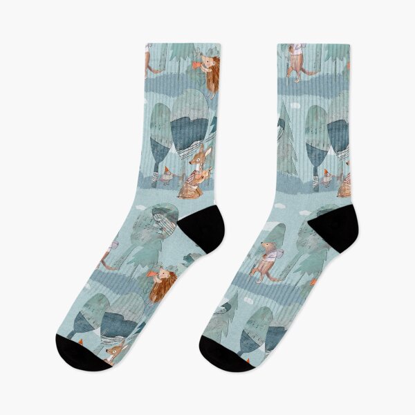 Item preview, Hiking in the forest designed and sold by Petit Faon Prints.