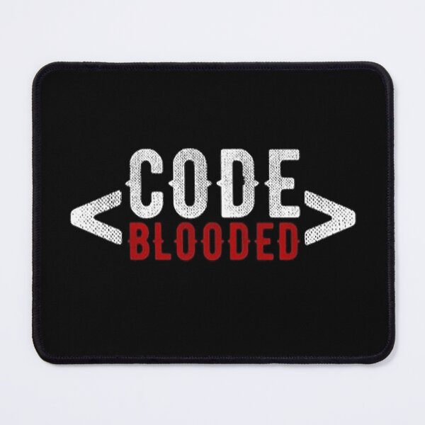 Item preview, CODE BLOODED designed and sold by Sahil Belurkar.
