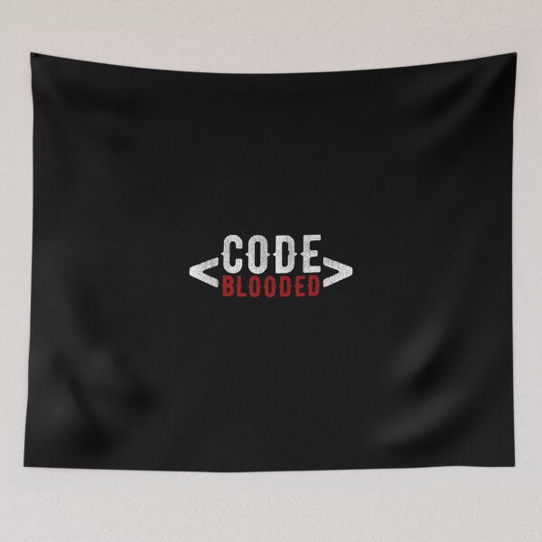 Item preview, CODE BLOODED designed and sold by Sahil Belurkar.