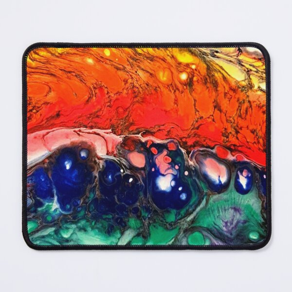 Item preview, 'Distortion' Abstract Acrylic Art designed and sold by ArtandSoulFluidArt.