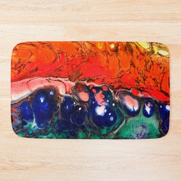 Item preview, 'Distortion' Abstract Acrylic Art designed and sold by ArtandSoulFluidArt.