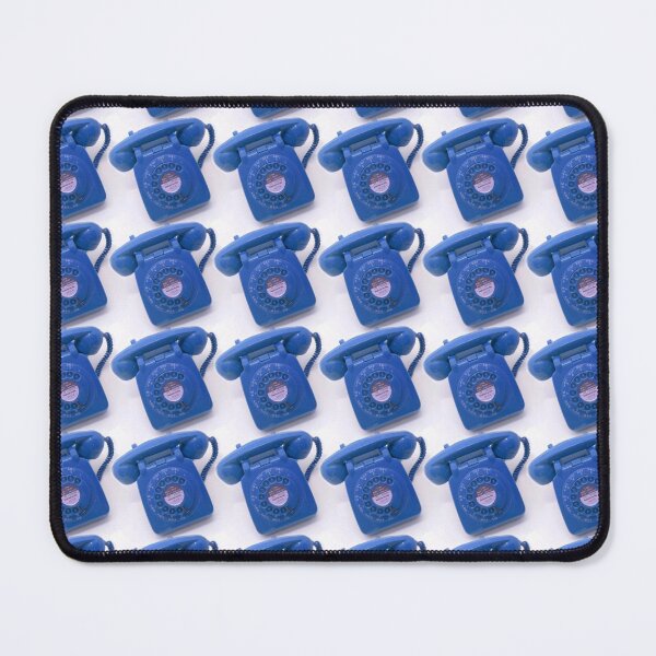 Item preview, Blue vintage telephone print designed and sold by LittleBettyMakes.