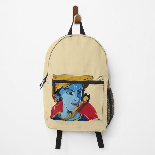Item preview, Oil painting of lord krishna art designed and sold by Abha-Hues.