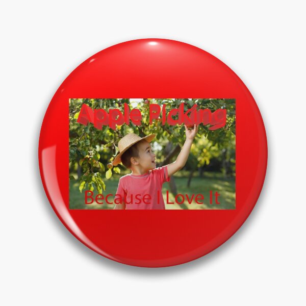 Item preview, Apple Picking Because I Love It designed and sold by ZachsArtShop.