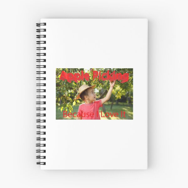 Item preview, Apple Picking Because I Love It designed and sold by ZachsArtShop.