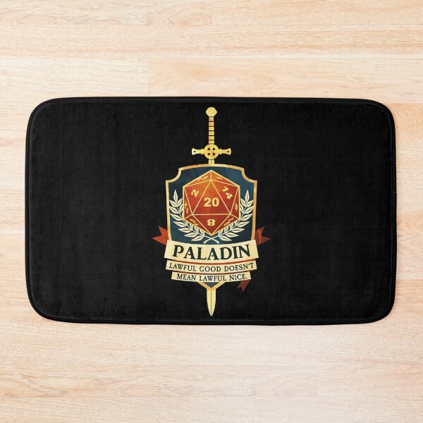 Item preview, Paladin: Lawful Good Doesn't Mean Lawful Nice designed and sold by D20Tees.