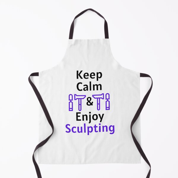 Item preview, Keep  Calm  &  Enjoy  Sculpting Funny T-shirt men gift women gift designed and sold by InnovantDesigns.