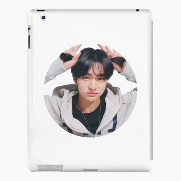 Stray Kids - Hyunjin - Pig Tails Cute Hair - Circle Cut iPad Case