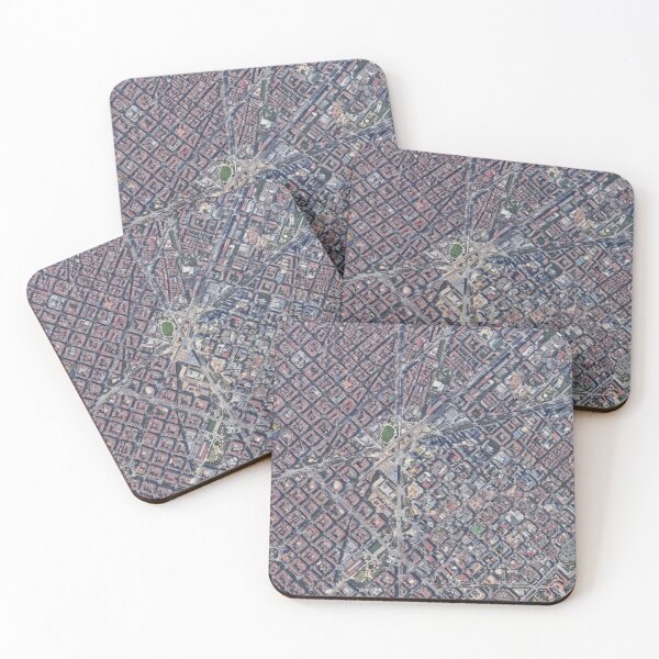 Item preview, Birdview of Barcelona designed and sold by asatadeo.