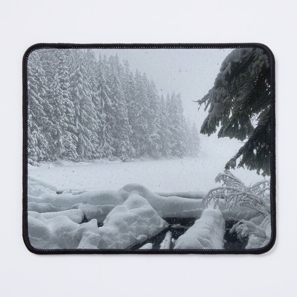 Item preview, Snowy Alpine Lake designed and sold by FeralGoose.