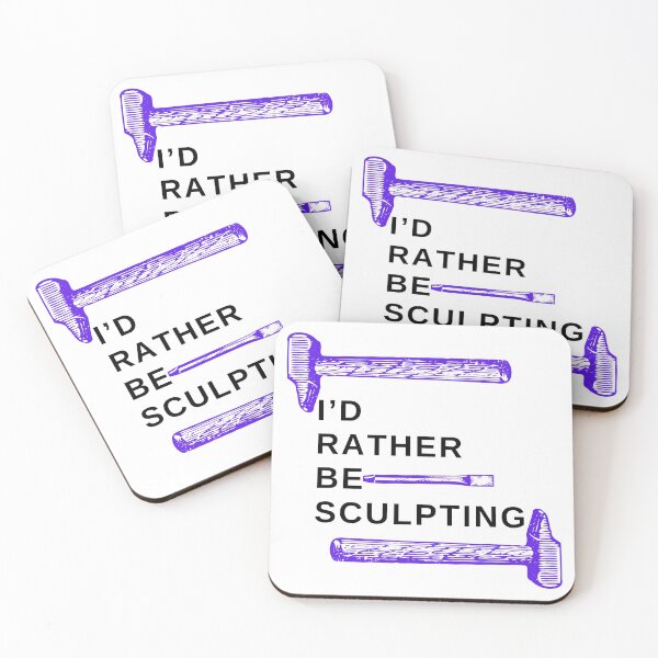 Item preview, I’d Rather Be Sculpting Funny T-shirt men gift women gift designed and sold by InnovantDesigns.