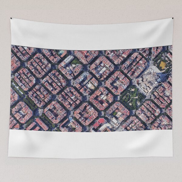 Item preview, Birdview of Barcelona designed and sold by asatadeo.