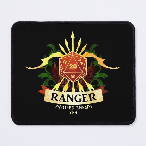 Item preview, Ranger - Favored Enemy: Yes. designed and sold by D20Tees.
