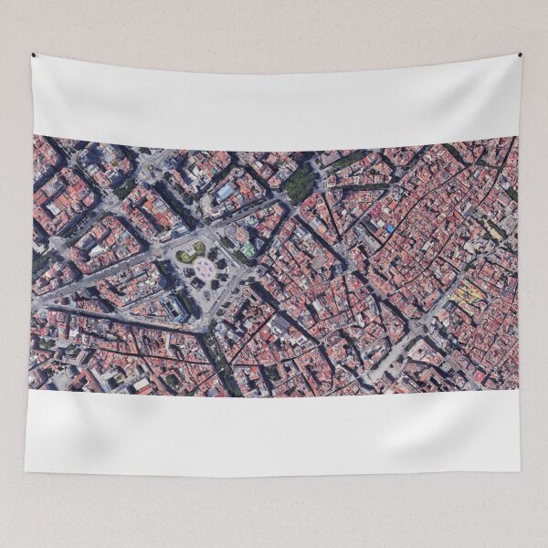 Item preview, Birdview of Barcelona designed and sold by asatadeo.