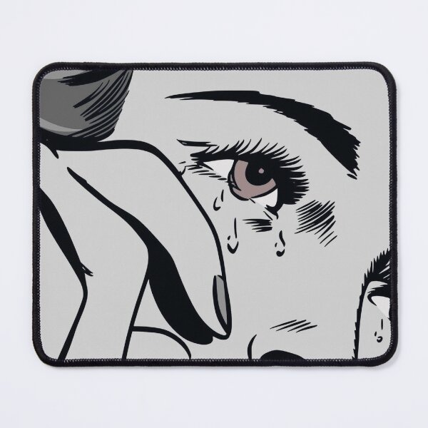 Item preview, Monochrome crying girl comic girl designed and sold by aboniteblanc.