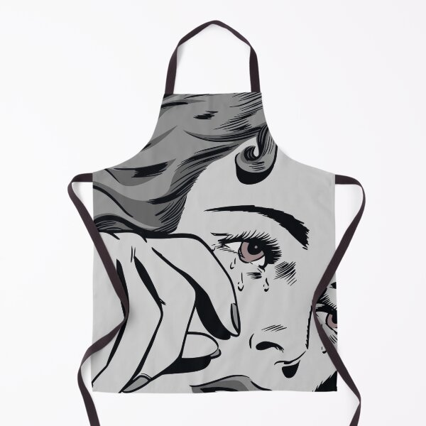 Item preview, Monochrome crying girl comic girl designed and sold by aboniteblanc.