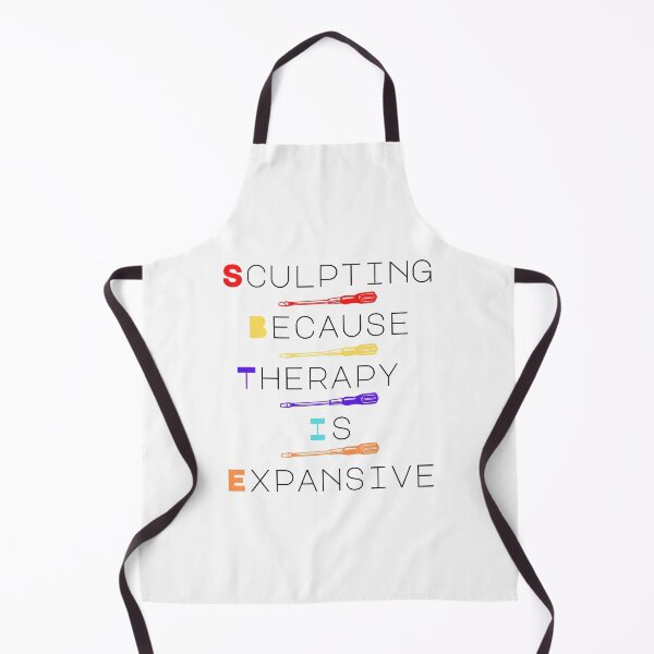 Item preview, Sculpting Because Therapy Is Expansive Funny T-shirt men gift women gift designed and sold by InnovantDesigns.