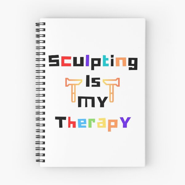 Item preview, Sculpting Is My Therapy Funny T-shirt men gift women gift designed and sold by InnovantDesigns.