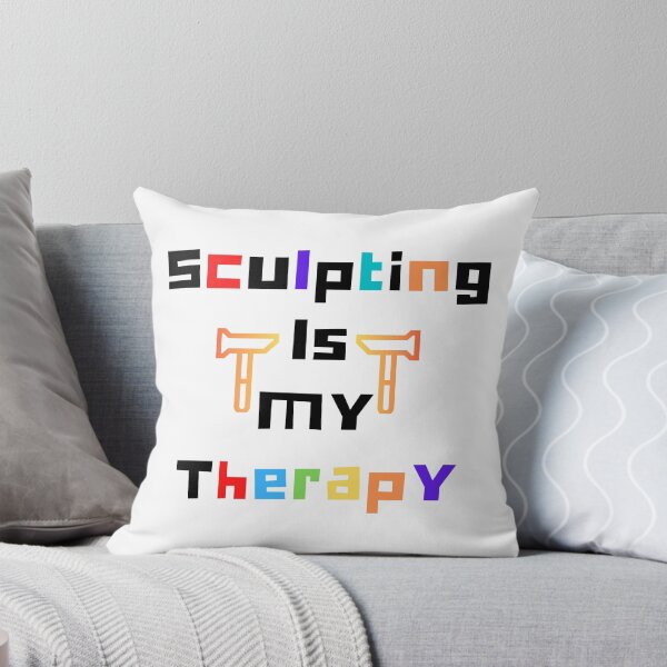 Item preview, Sculpting Is My Therapy Funny T-shirt men gift women gift designed and sold by InnovantDesigns.