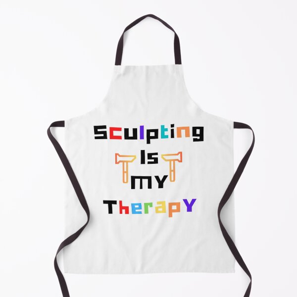 Item preview, Sculpting Is My Therapy Funny T-shirt men gift women gift designed and sold by InnovantDesigns.