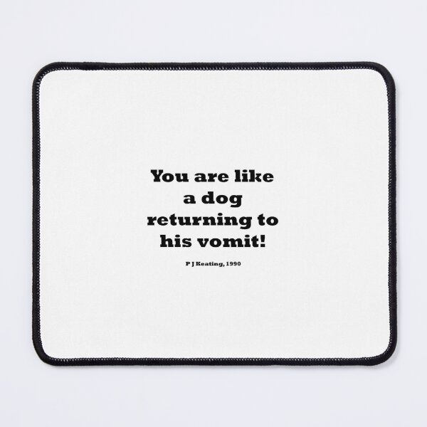 Item preview, Keating - Dog Returning to Vomit designed and sold by Smolive.
