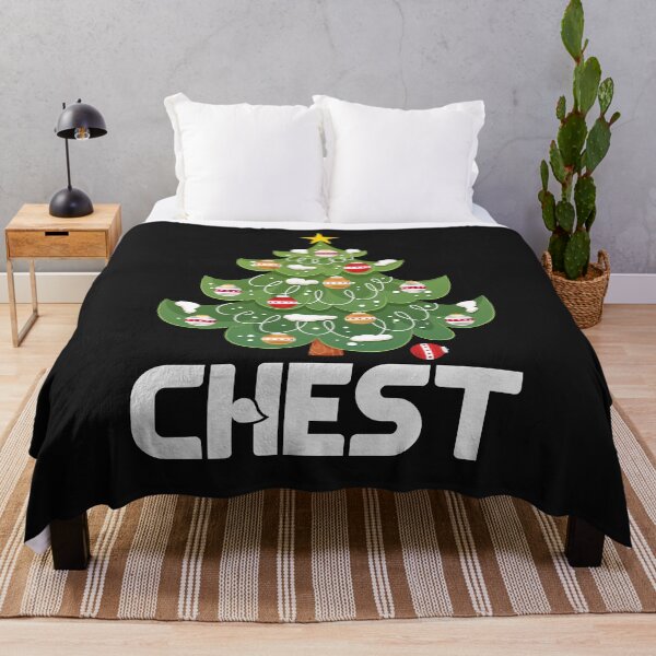 Item preview, Chest Nuts Chestnuts tee Christmas Couples Chest designed and sold by Mo-Am.