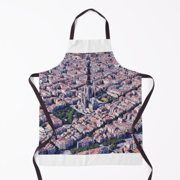 Item preview, Birdview of Barcelona designed and sold by asatadeo.