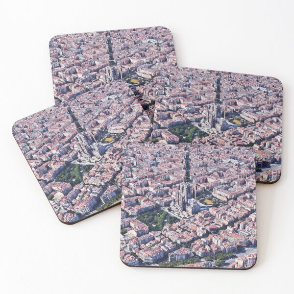Item preview, Birdview of Barcelona designed and sold by asatadeo.