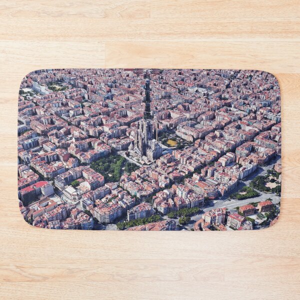 Item preview, Birdview of Barcelona designed and sold by asatadeo.