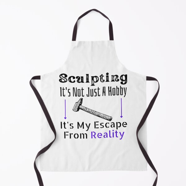 Item preview, Sculpting It's Not Just A Hobby It's My Escape From Reality Funny T-shirt men gift women gift designed and sold by InnovantDesigns.
